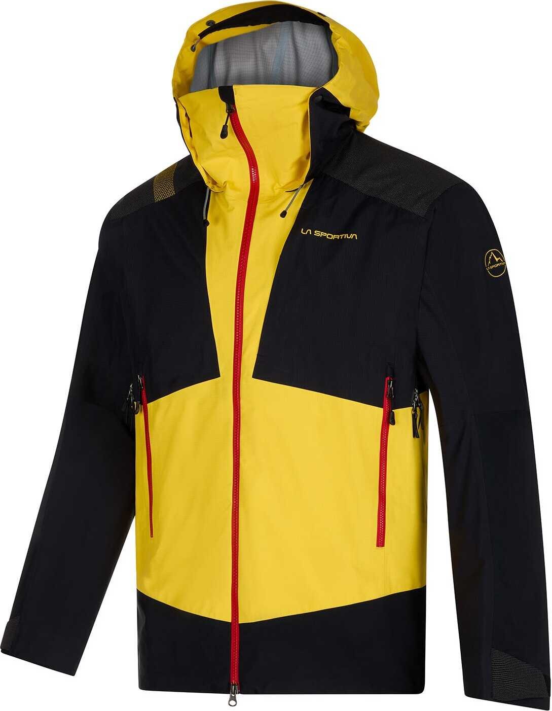 La Sportiva Supercouloir GTX Pro Jacket Mens Yellow/Black