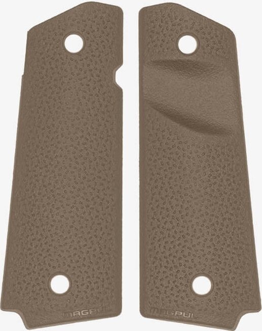Magpul MOE 1911 Grip Panels, TSP Textured Flat Dark Earth
