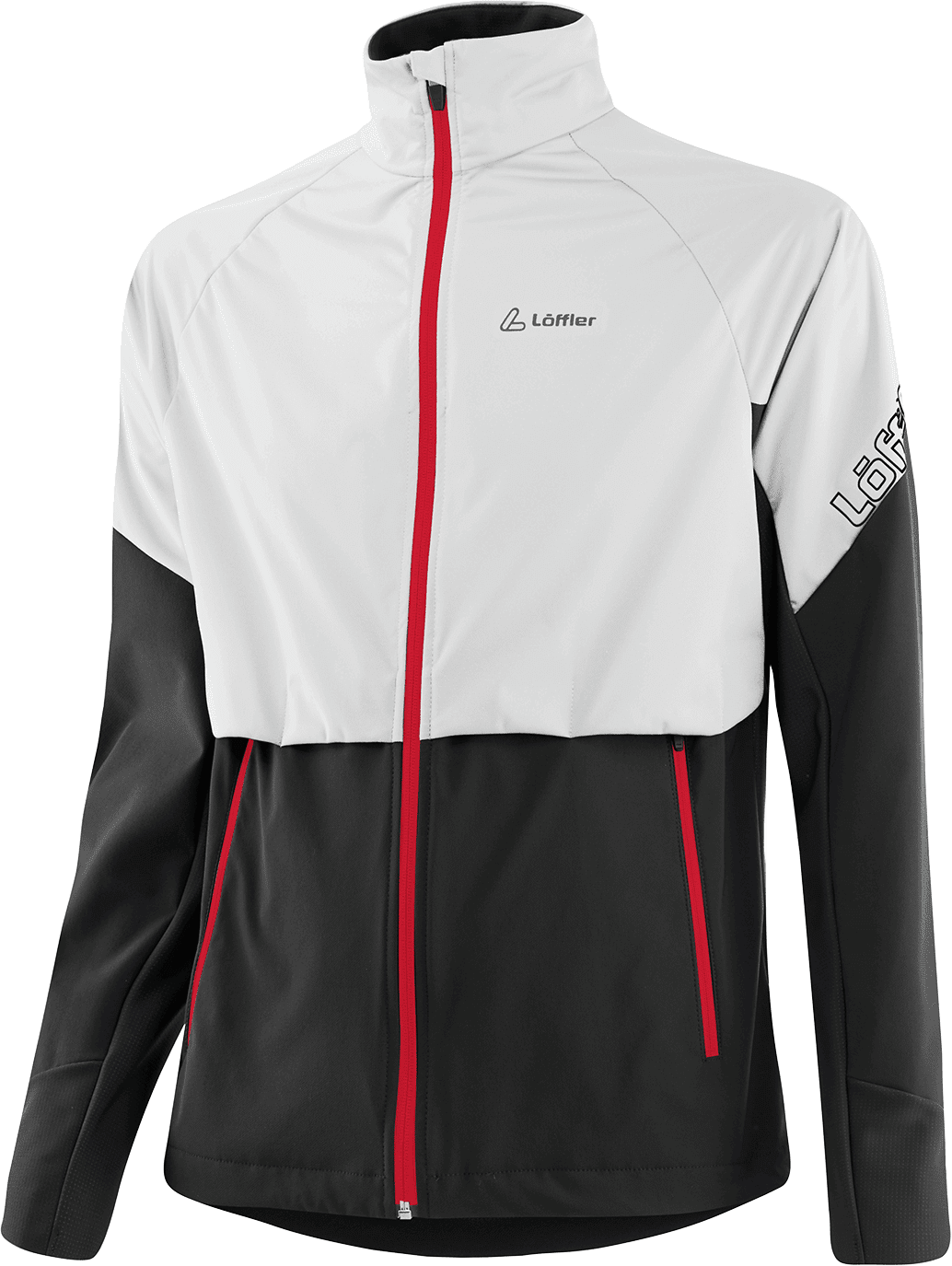 Löffler Jacket Worldcup WS Light Mens White / Black (101)