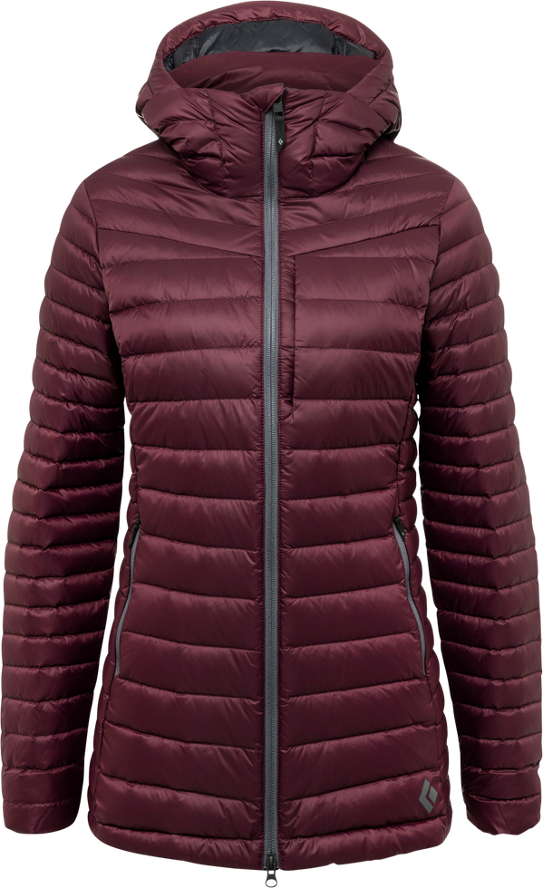 Black Diamond Access Down Parka Womens (2023) Bordeaux