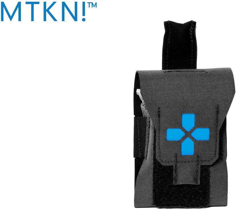 Blue Force Gear Nano Trauma Kit NOW! - Empty (no medical contents) Black