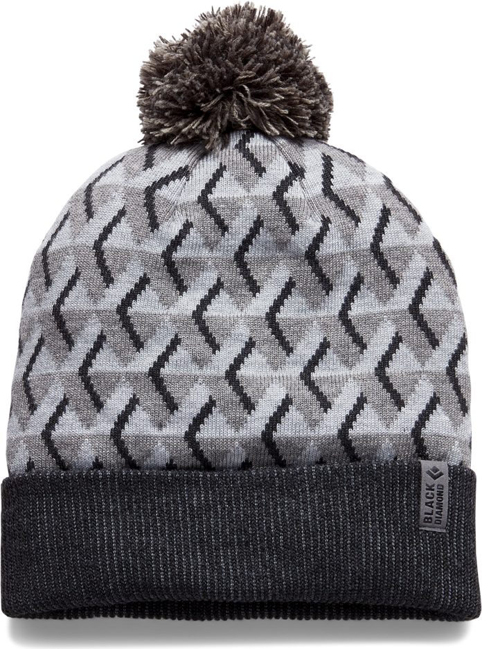 Black Diamond Pom Beanie Gray Icon