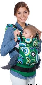 Manduca Baby and Child Carrier Circadelic Grass