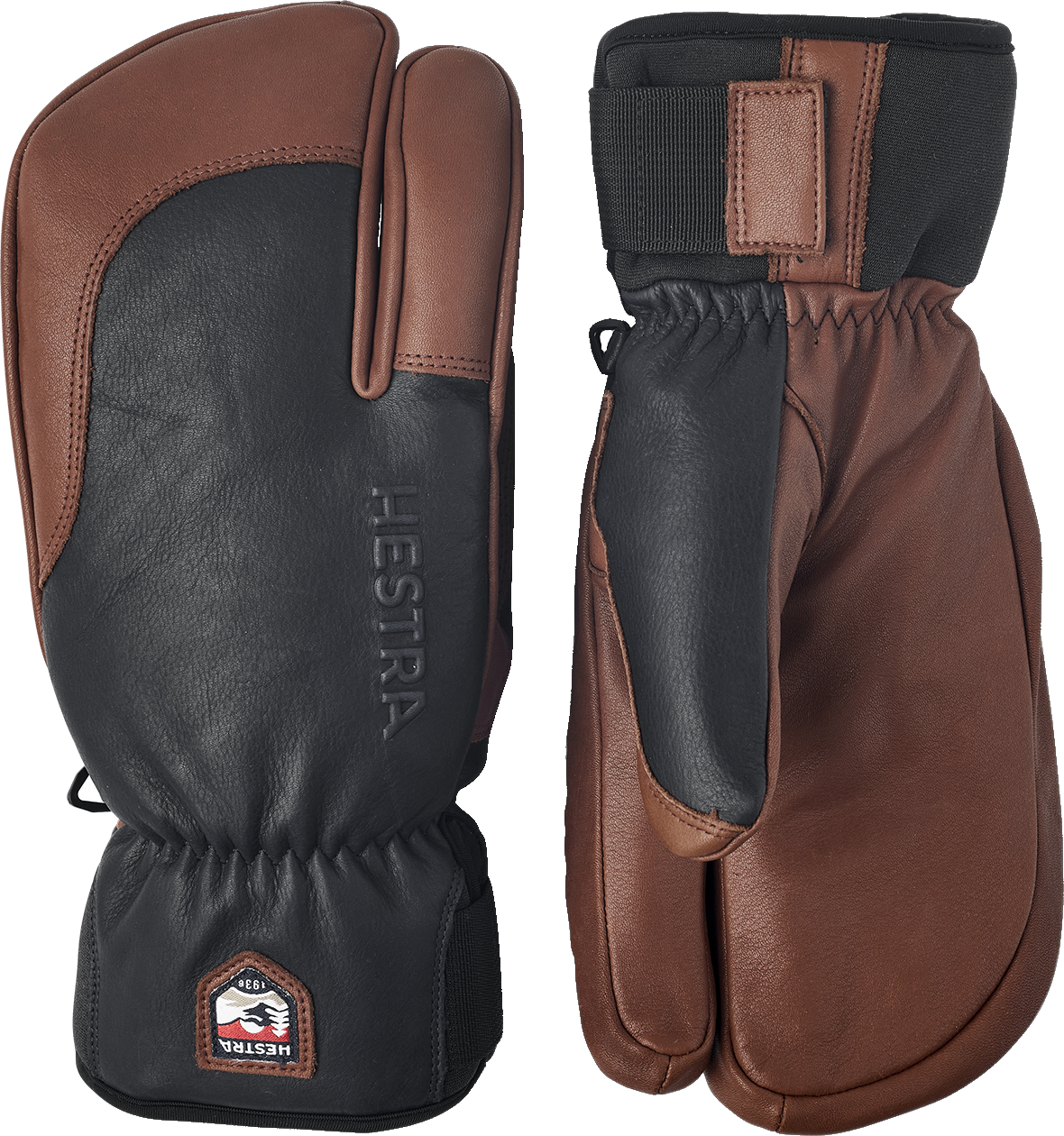 Hestra Topo 3 Finger Navy / Brown