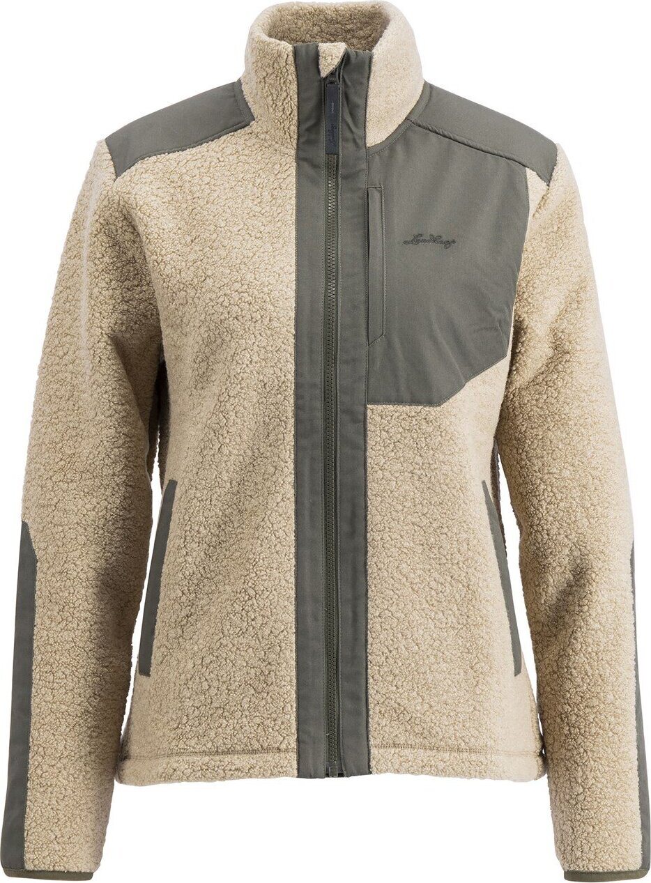 Lundhags Saruk Wool Pile Mid Full Zip Womens Sand (730)