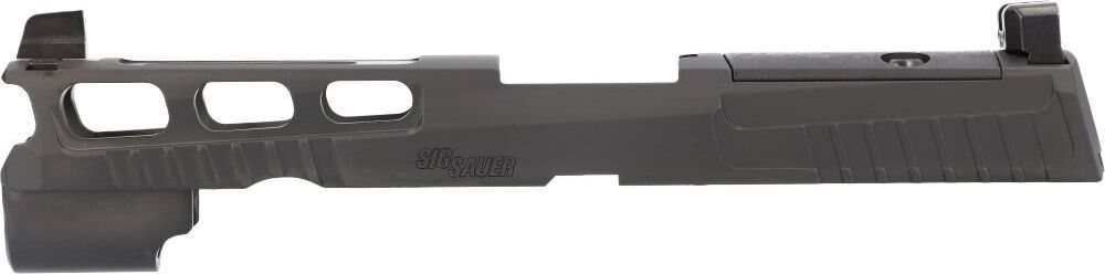Sig Sauer P320 4.7" PRO-CUT SLIDE ASSEMBLY, SUPPRESSOR SIGHTS, OPTIC READY Black