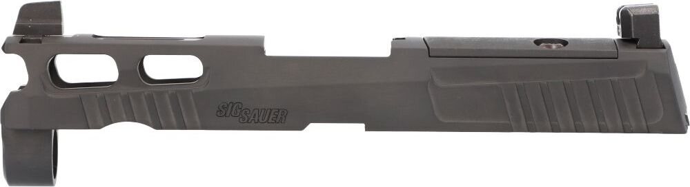 Sig Sauer P320 3.9" PRO-CUT SLIDE ASSEMBLY, SUPPRESSOR SIGHTS, OPTIC READY Black