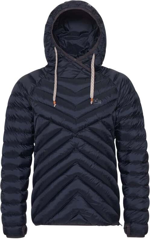 Varg Älgön Down Hood Anorak Mens Blueberry Blue