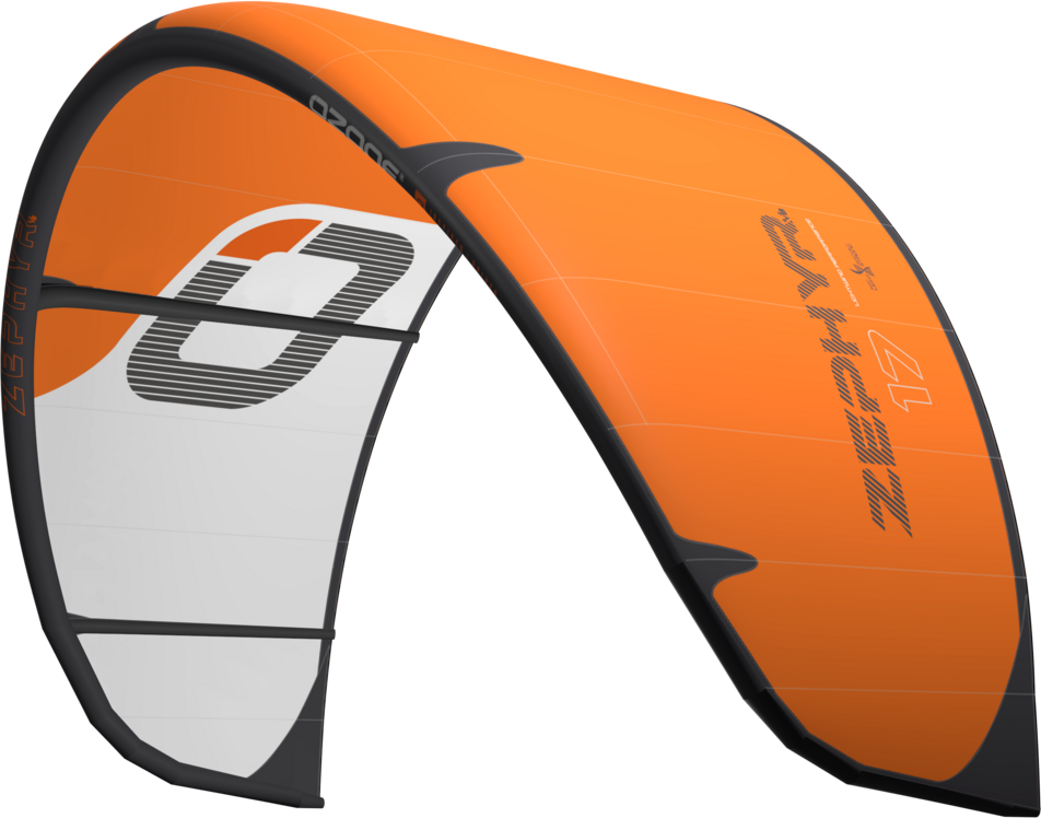 Ozone Zephyr V8 Ultra-X Kite Only Orange / White