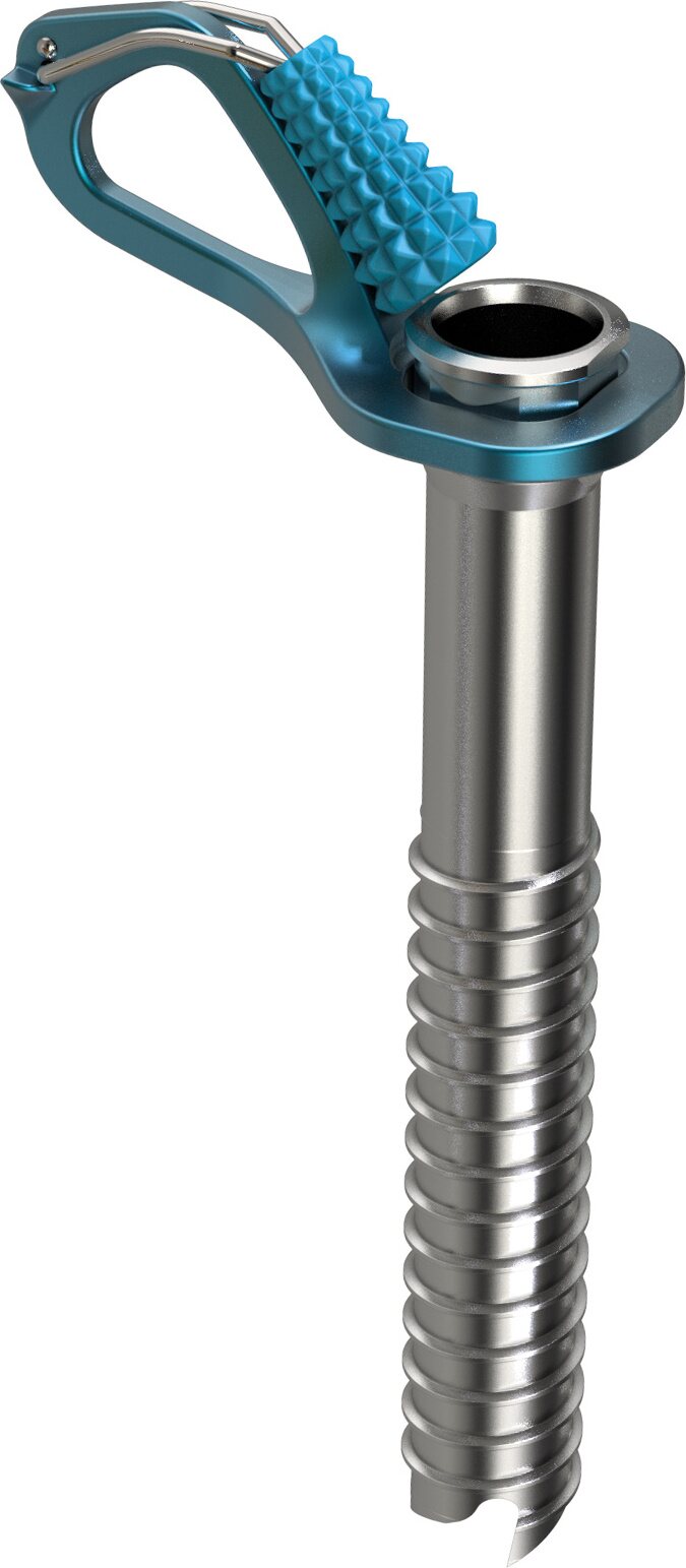 Blue Ice Aero Ice Screw Blue - 16cm