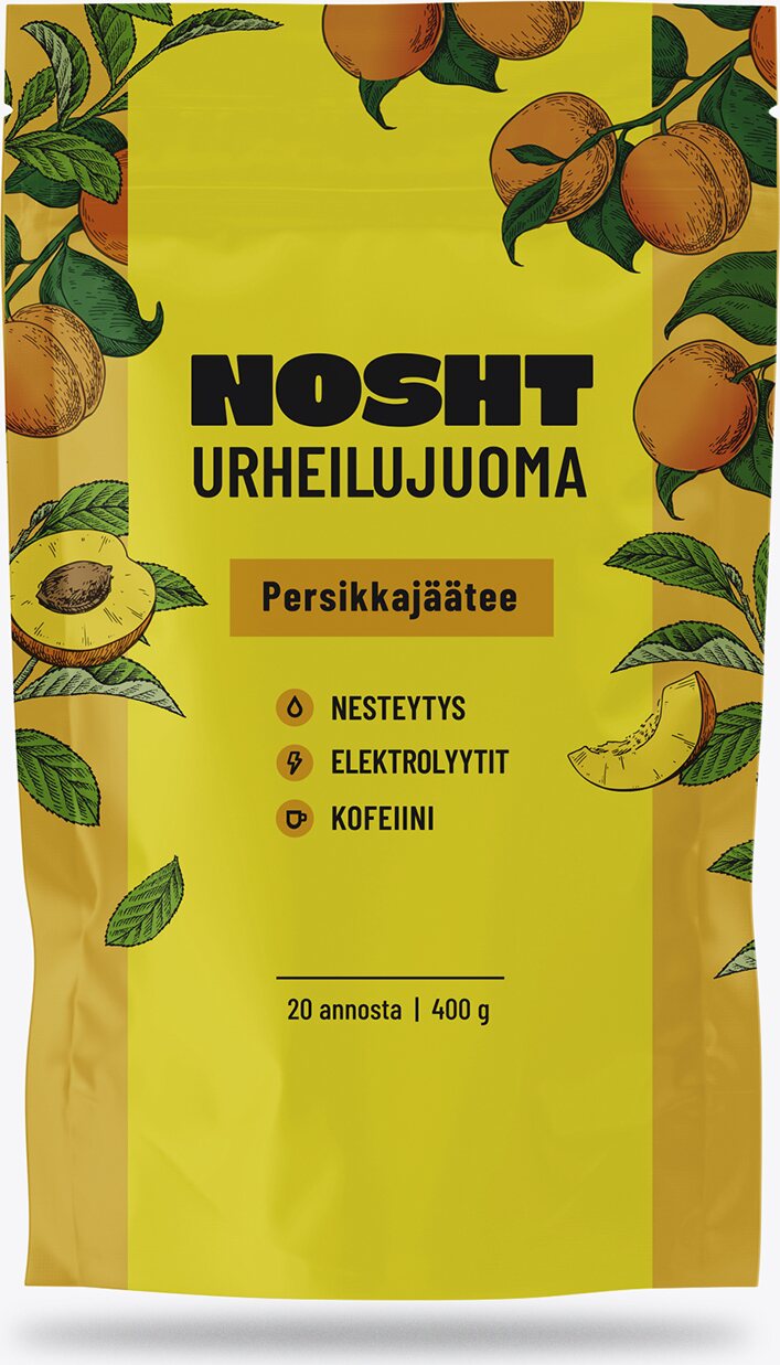 NOSHT Endurance Drink Persikkajäätee