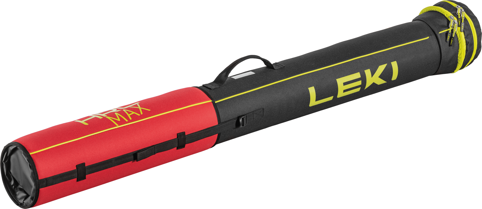LEKI Cross Country Tube Bag Big Bright Red / Black / Neonyellow