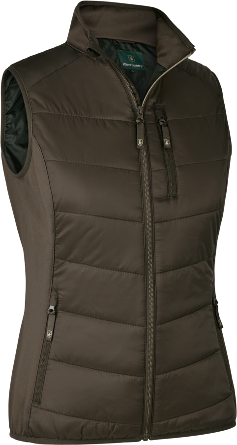Deerhunter Lady Heat Padded Waistcoat Wood