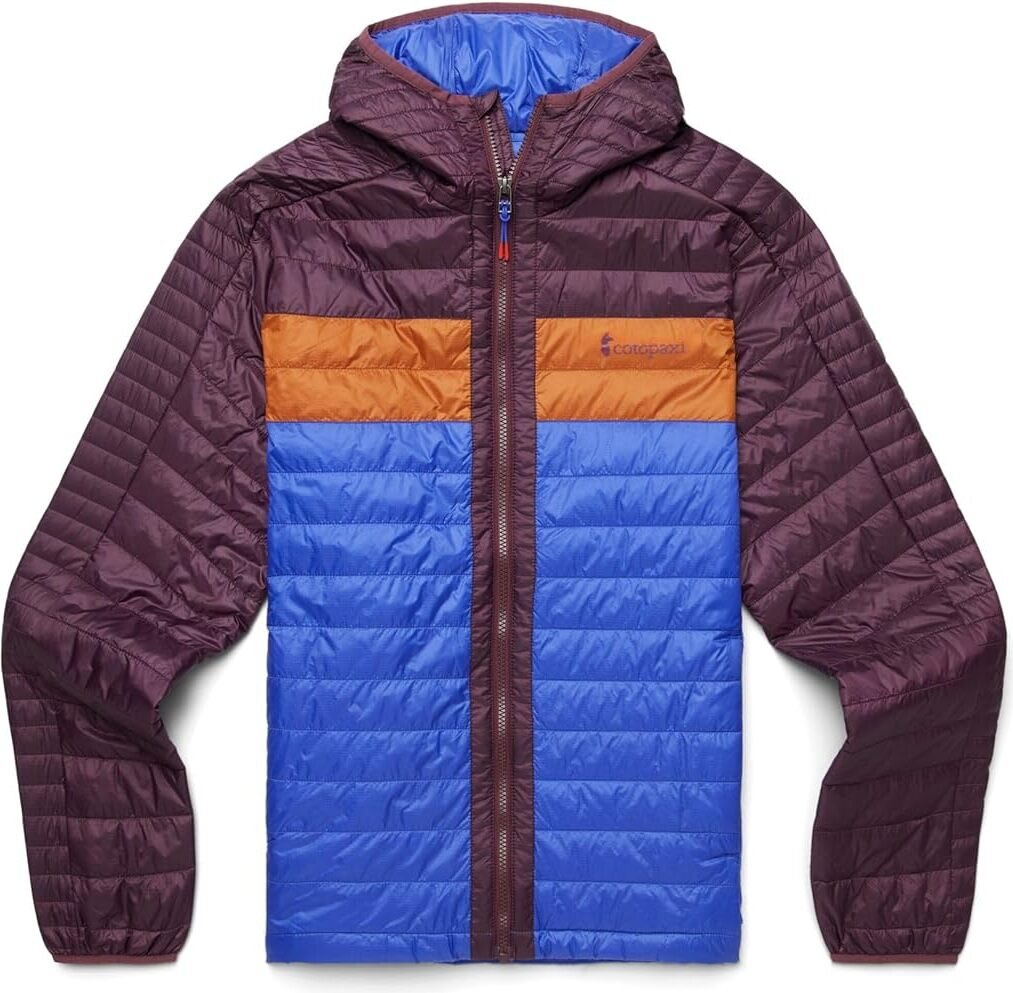Cotopaxi Capa Hybrid Insulated Hooded Jacket Mens Wine / Blue Violet