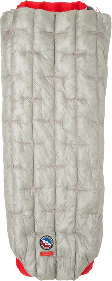 Big Agnes Fussell UL Quilt Gray / Pumpkin