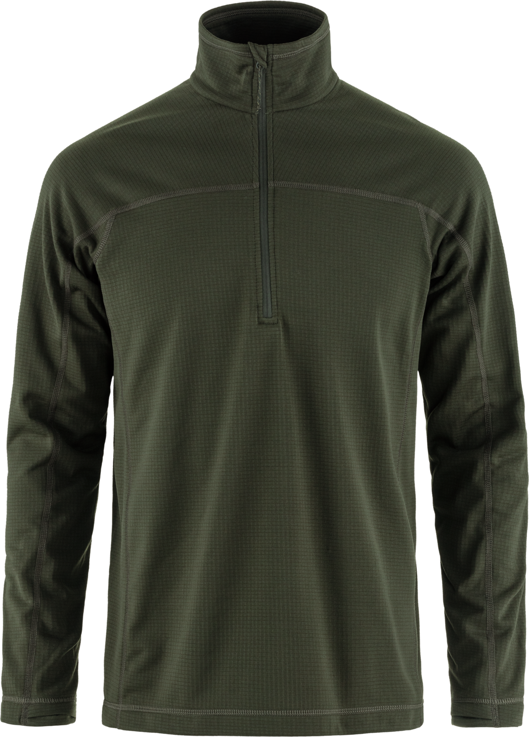 Fjällräven Abisko Lite Fleece Half Zip Mens Deep Forest (662)