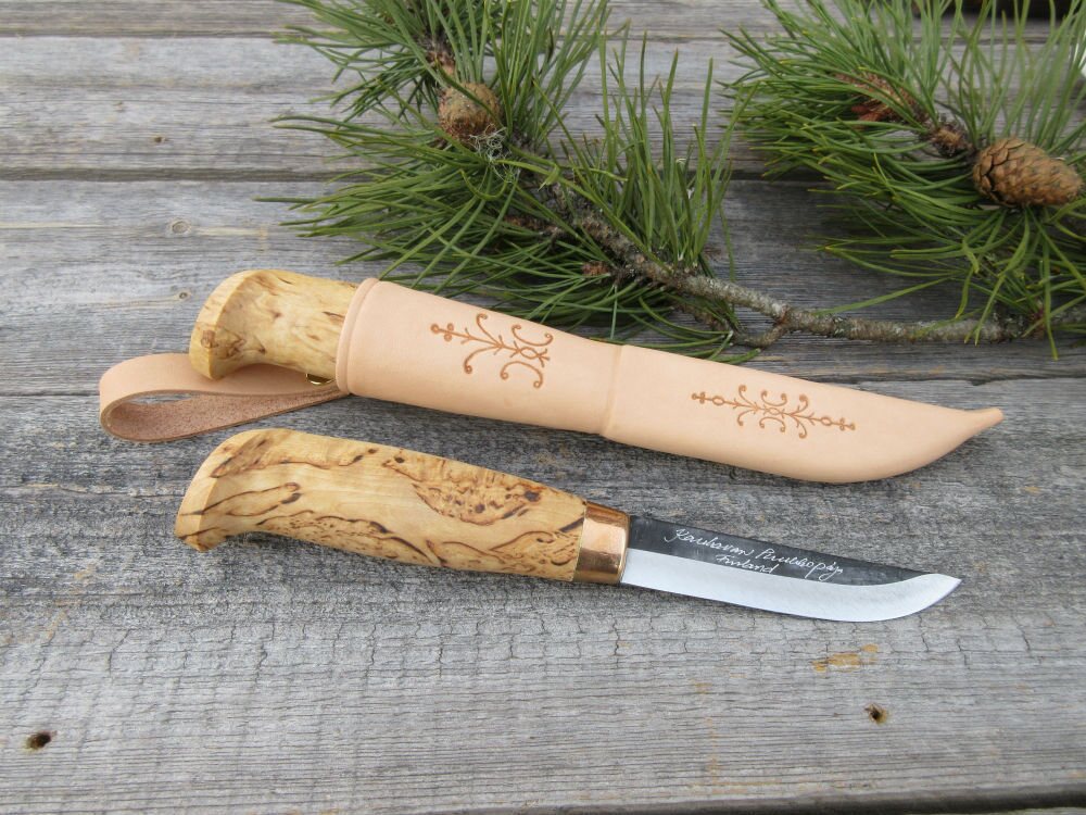 Kauhavan Puukkopaja General Knife 106 Vaalea