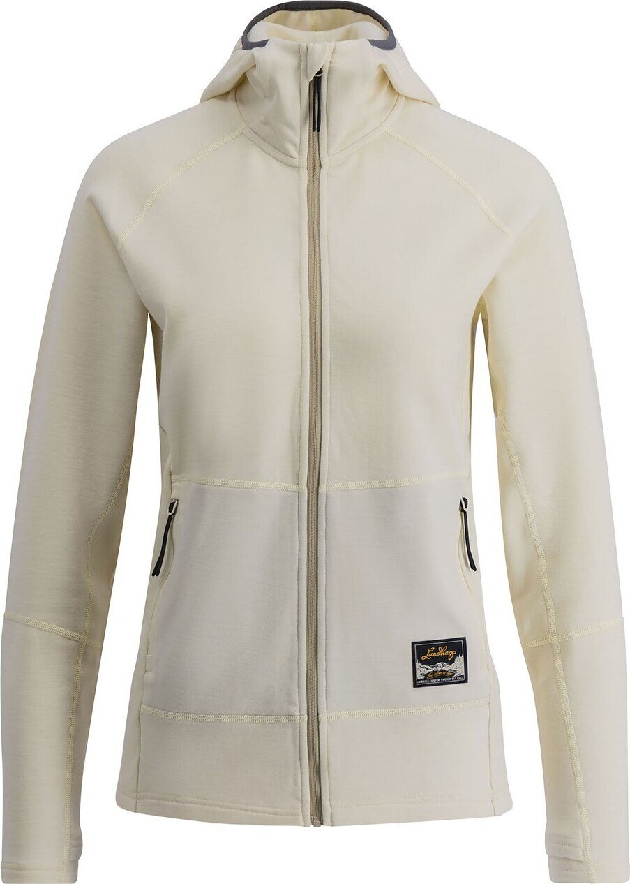 Lundhags Tived Merino Hoodie Womens Chalk White (00300)