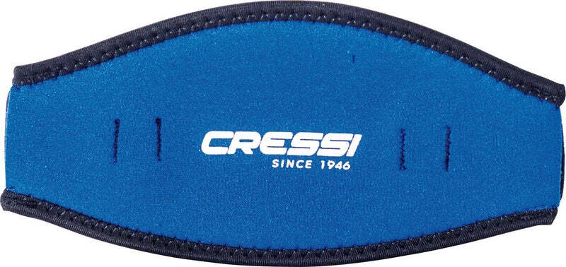 Cressi Mask Strap Cover Blue