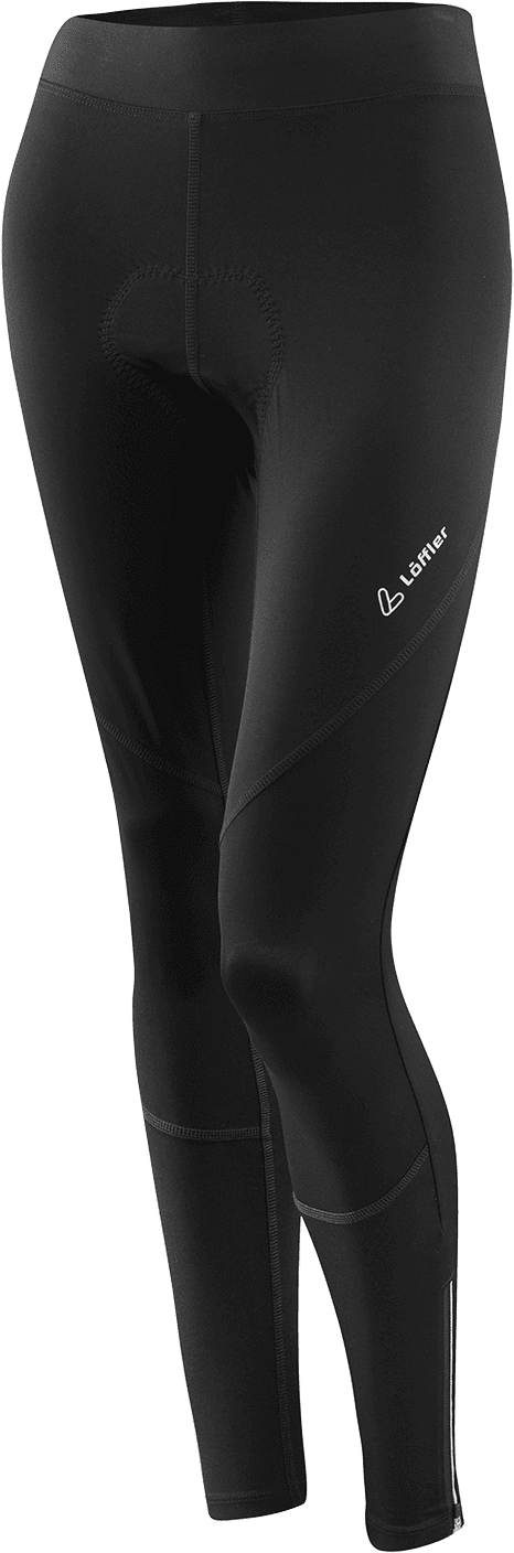 Löffler Bike Long Tights Basic Gel Womens Black