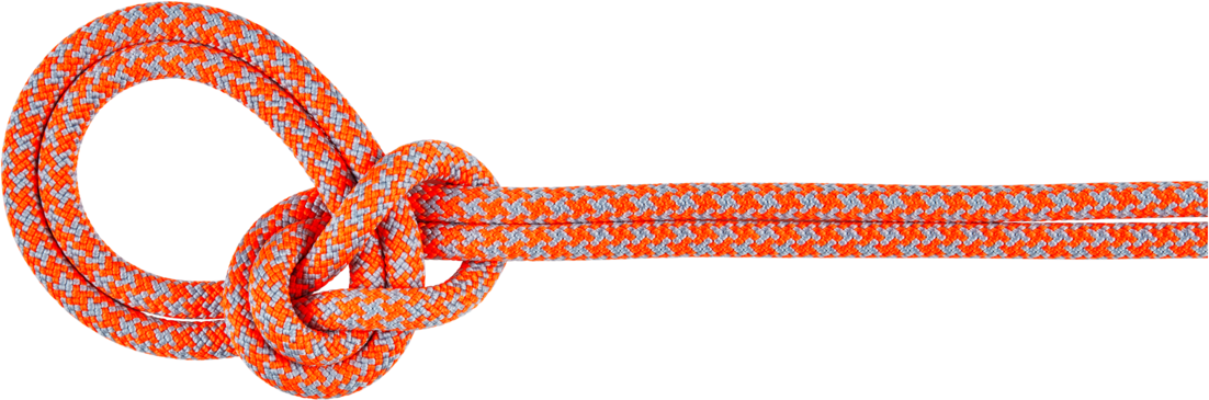 Mammut Crag 8.7 Sender Dry Rope Vibrant Orange - Zen (Dry Standard)