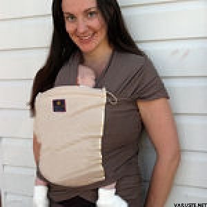 Hug-a-bub Baby sling Mokka-hassel