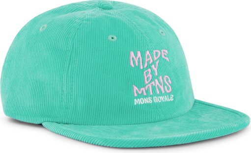 Mons Royale Corduroy Roam Cap Aqua Green