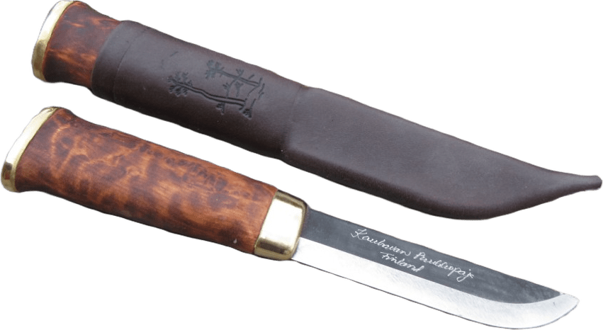 Kauhavan Puukkopaja Medium Sized Sami Knife 1102 Dark