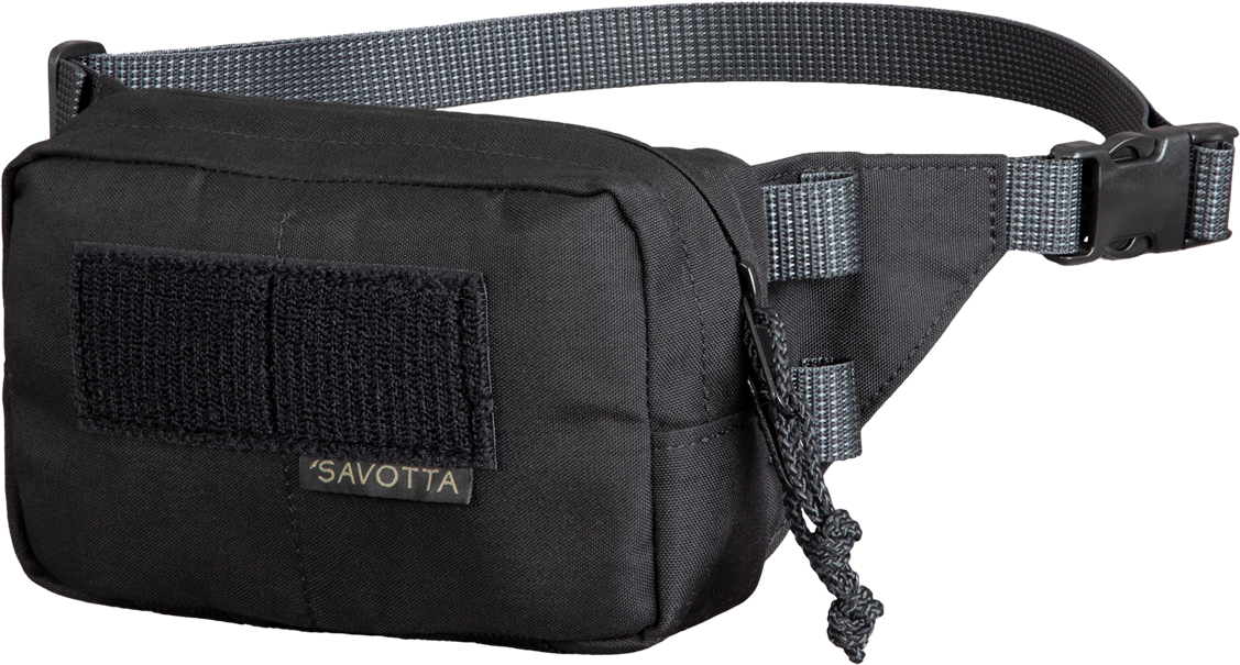 Savotta Kukkaro Hip Pack Black