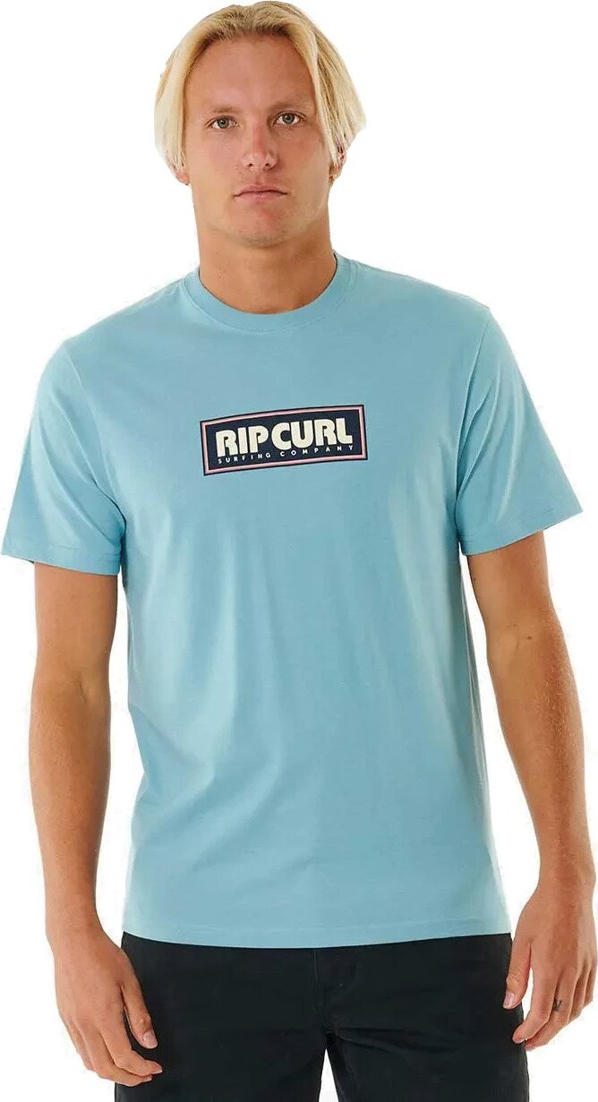 Rip Curl Big Mumma Icon Tee Mens Blue / Grey