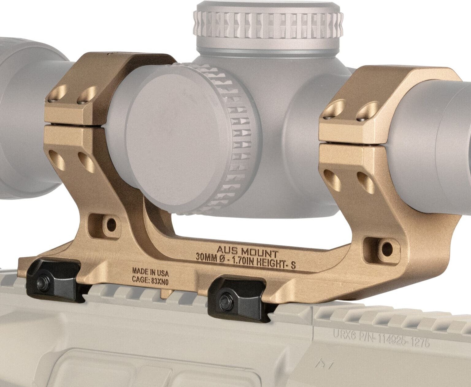 Reptilia AUS™ Mount – 1,70" Height FDE