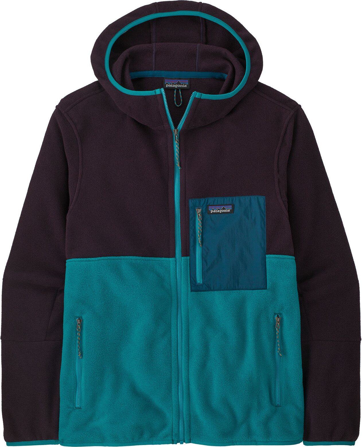 Patagonia Microdini Hoody Mens Belay Blue