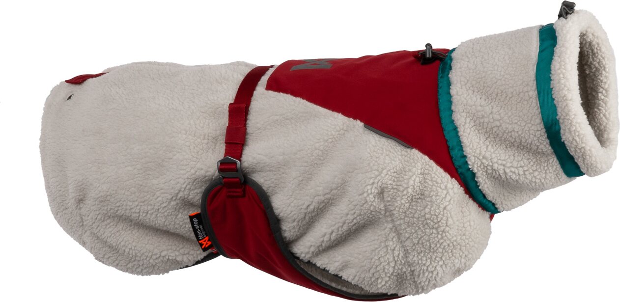 Non-stop Dogwear Trekking Fleece Jacket Grey / Wine / Teal