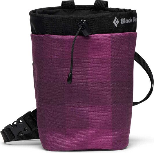 Black Diamond Gym Chalk Bag Medium/Large Purple Square