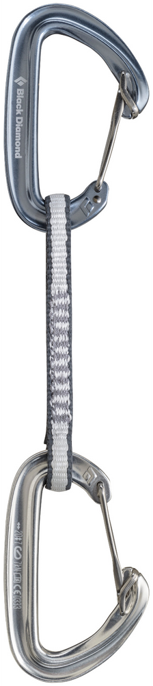 Black Diamond Oz Quickdraw 12cm Black / Grey