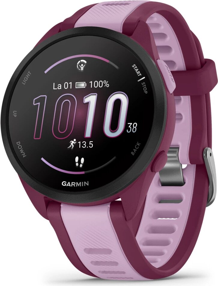 Garmin Forerunner 165 Music Sport Watch Berry/Lilac