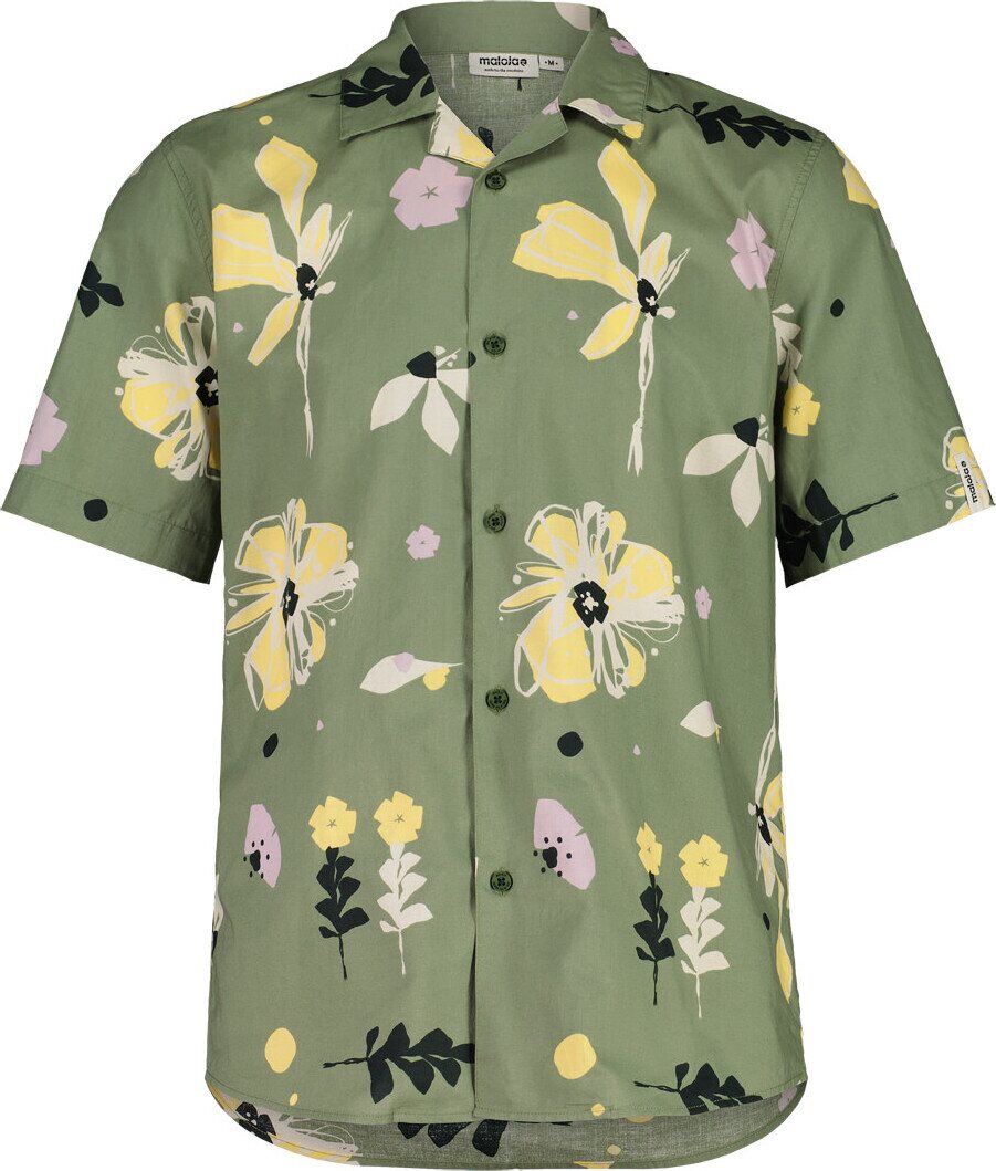 Maloja SchochenM. Organic Hemp Shirt Mens Pastel Clover Flora