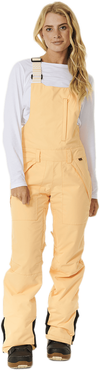 Rip Curl Vermont Bib Womens Light Orange