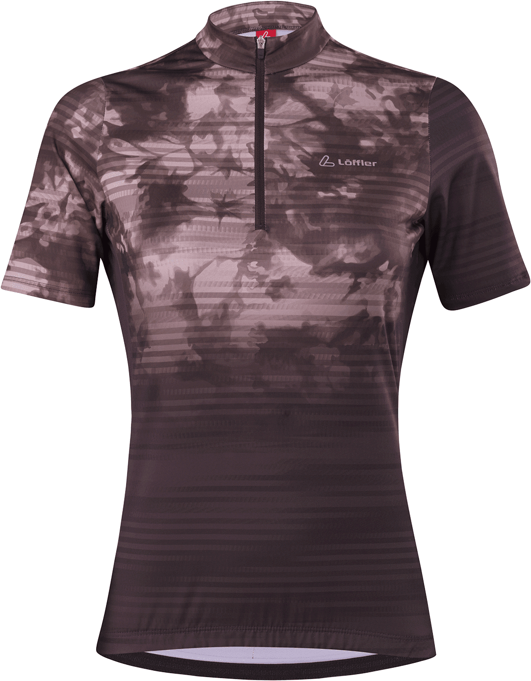 Löffler Bike Jersey Half Zip Spirit Mid Womens Charcoal