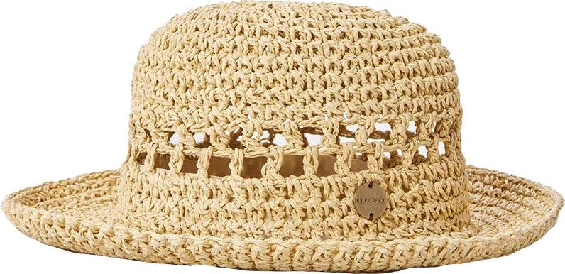 Rip Curl Essentials Crochet Bucket Natural