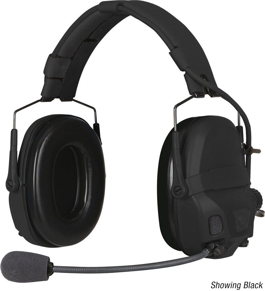 Ops-Core AMP, Communications Headset, Connectorized, NFMI Enabled Black