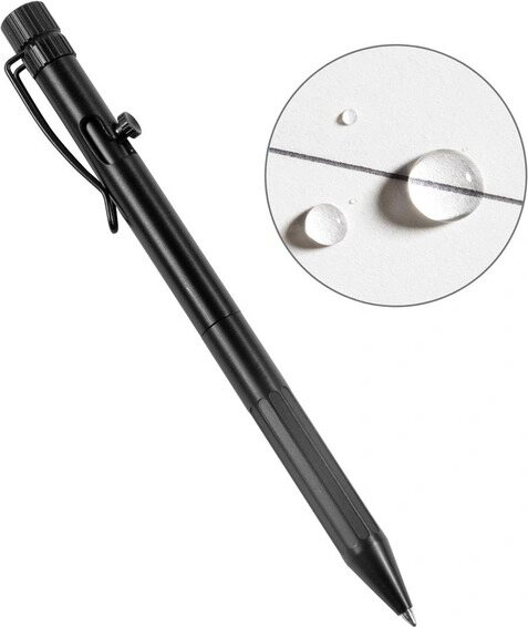 Rite in the Rain Bolt-Action Pen Flat Black