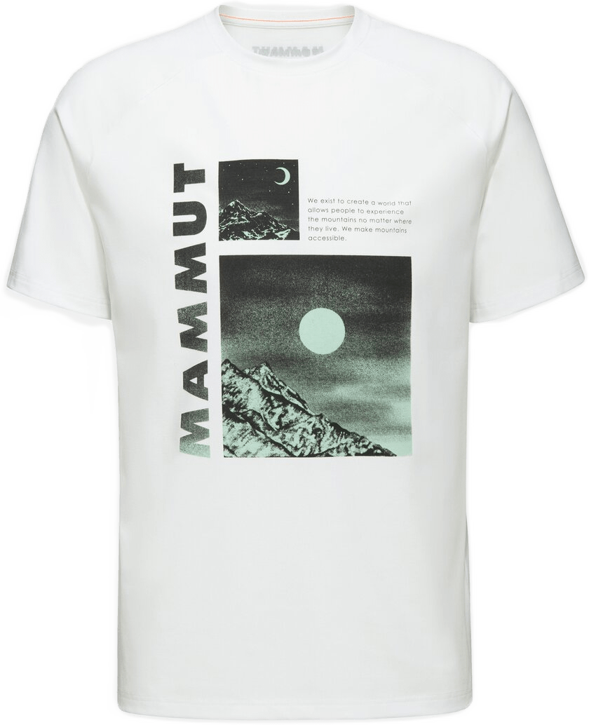 Mammut Mountain T-Shirt Day and Night Mens Off White
