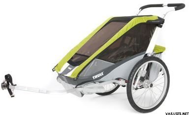 Thule Cougar 1 + Cycle (sis. pyöräilypaketin) Vihreä