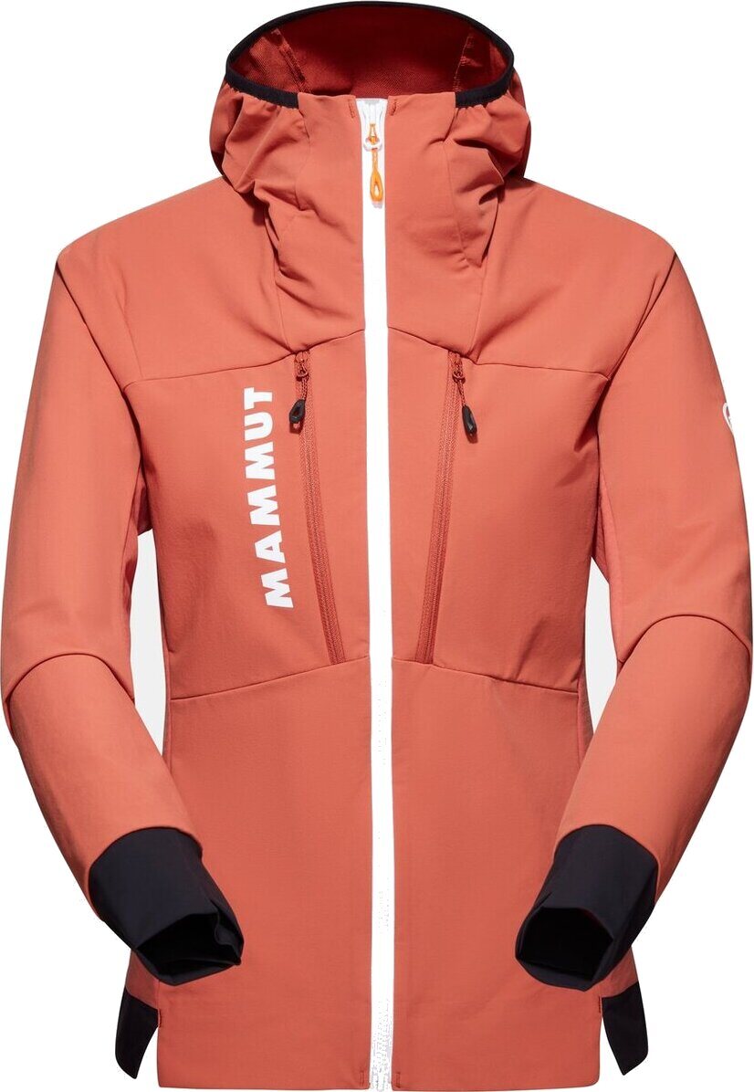 Mammut Aenergy SO Hybrid Hooded Jacket Womens Brick-Black