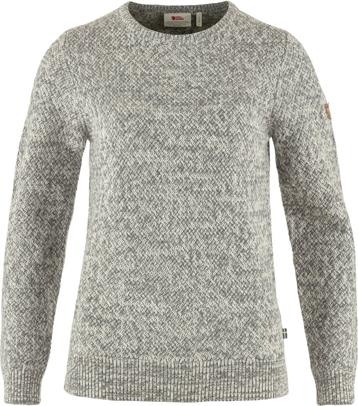 Fjällräven Övik Structure Sweater Women Egg Shell-Grey (111-020)