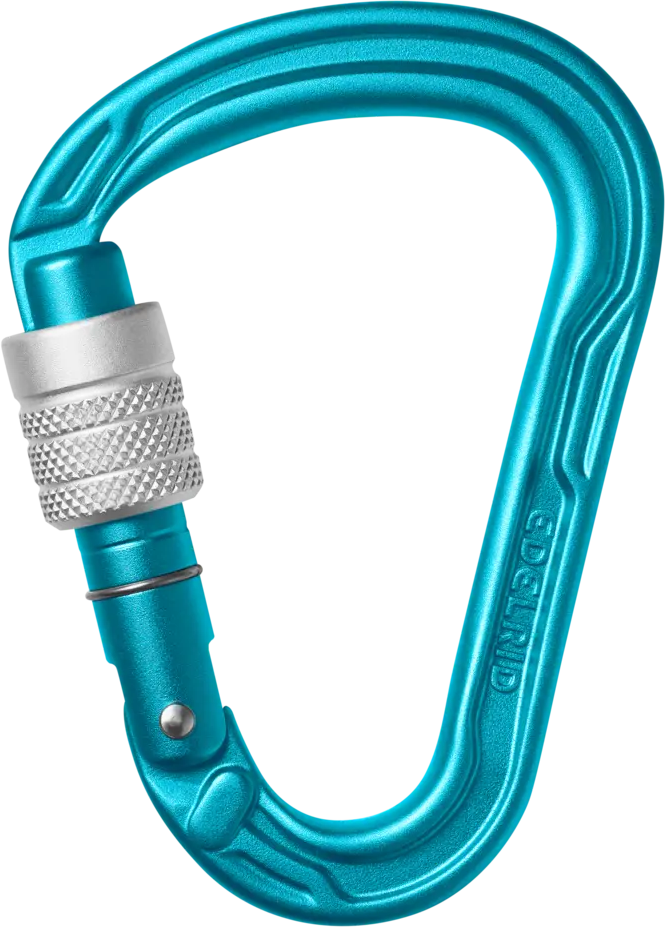 Edelrid HMS Strike Screw Carabiner Icemint