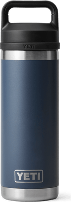 Yeti Rambler Bottle 532 ml (18 oz) with Chug Cap Navy