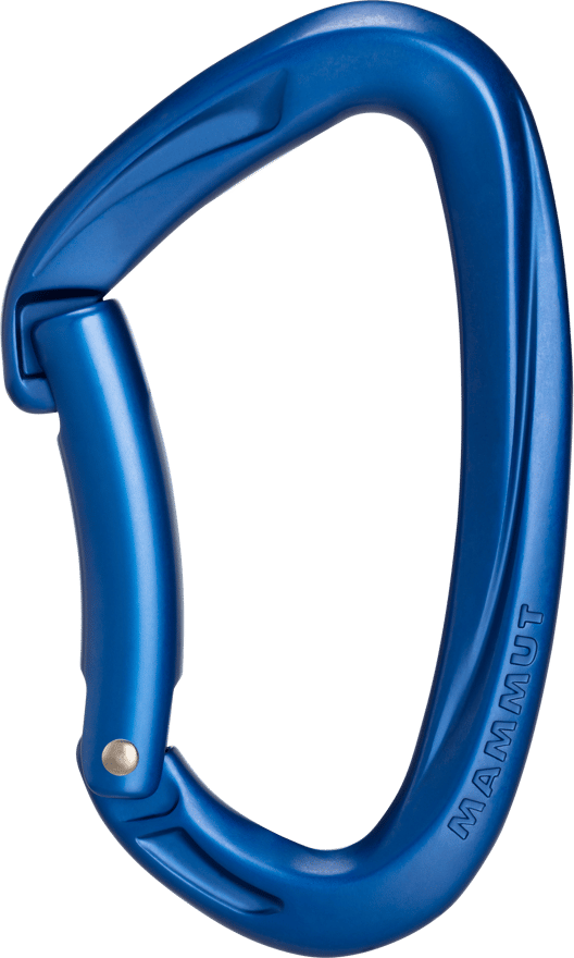 Mammut Crag Key Lock Bent Gate Ultramarine