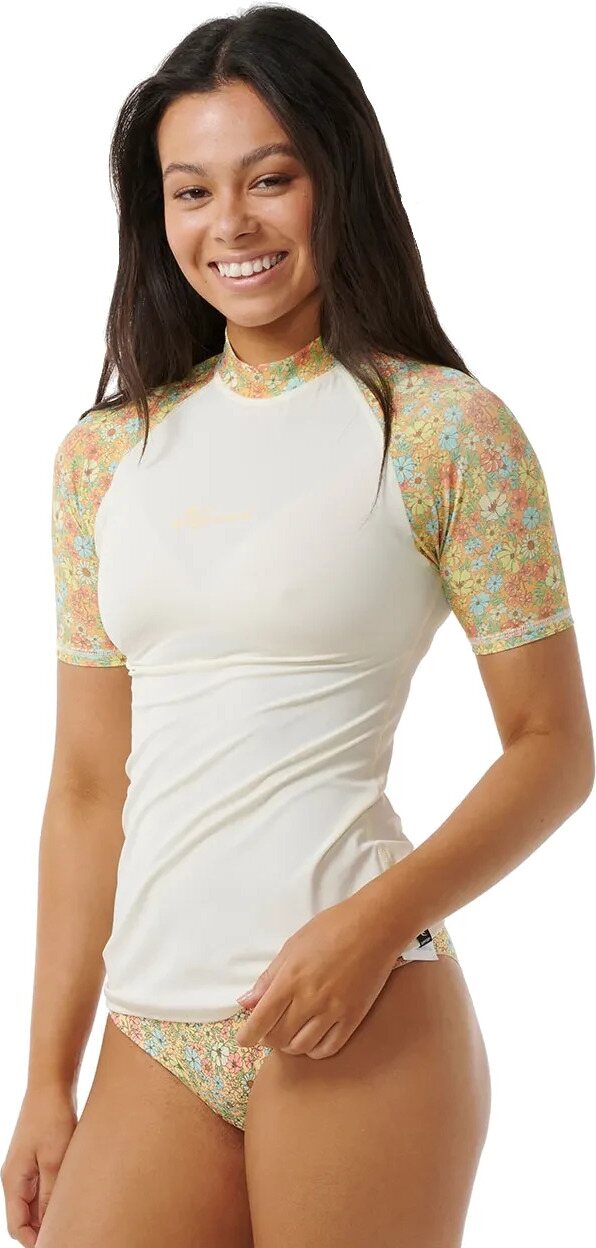 Rip Curl Sea Of Dreams UPF 50 Short Sleeve Womens Multicolor